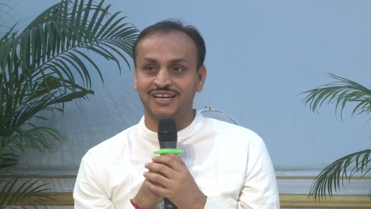 Professor Chetan solanki ji - solar man of India @ Om Shanti Retreat Centre, Delhi-NCR 21-04-2024