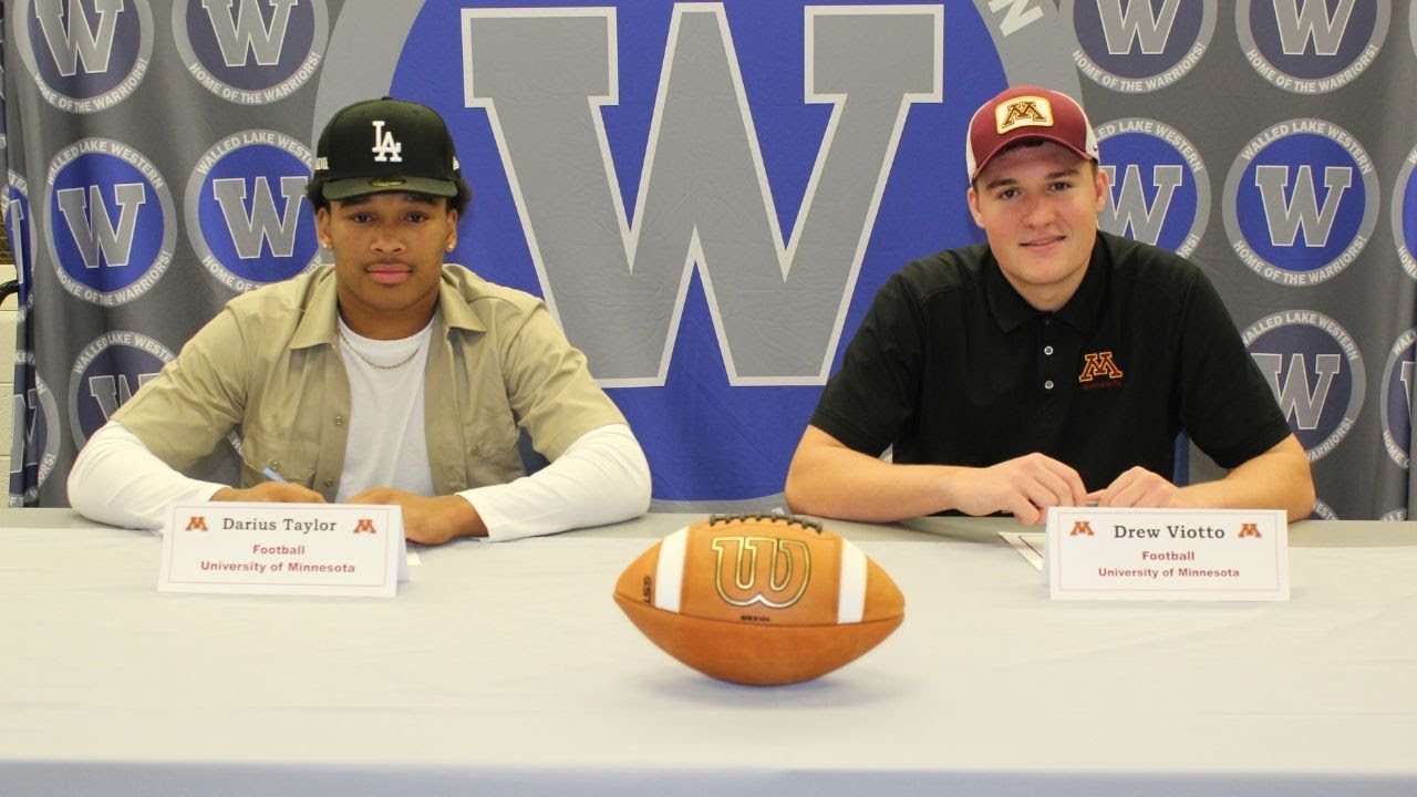 Walled Lake Western duo signs with Minnesota