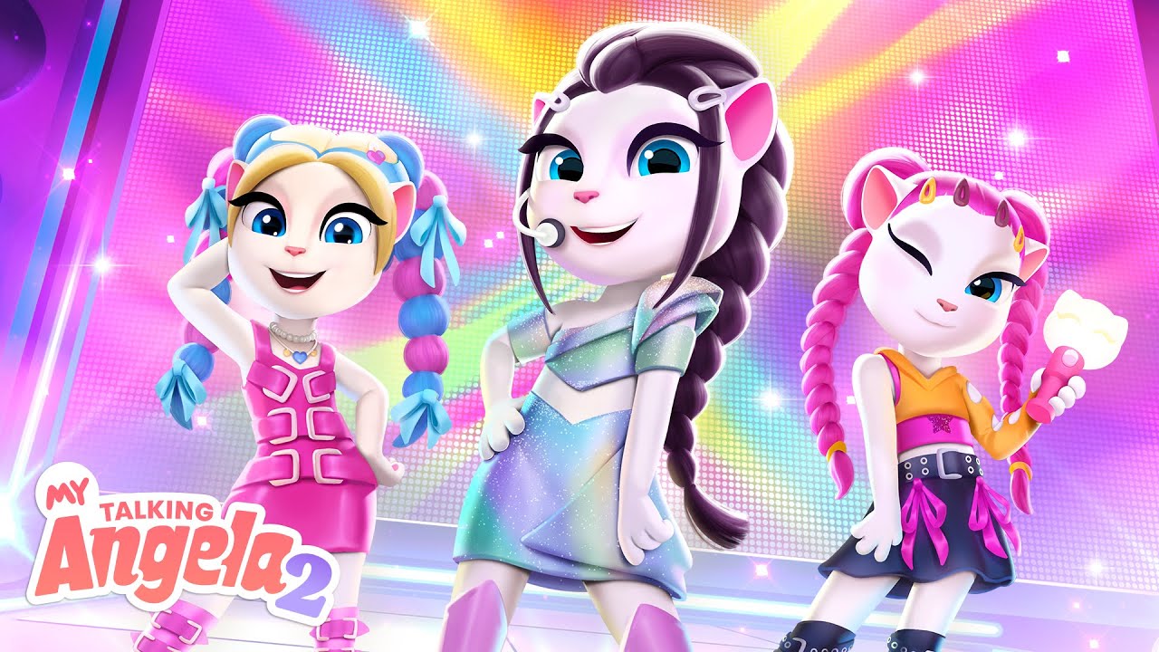 Dress Like an Idol 🎤✨ My Talking Angela 2 Update