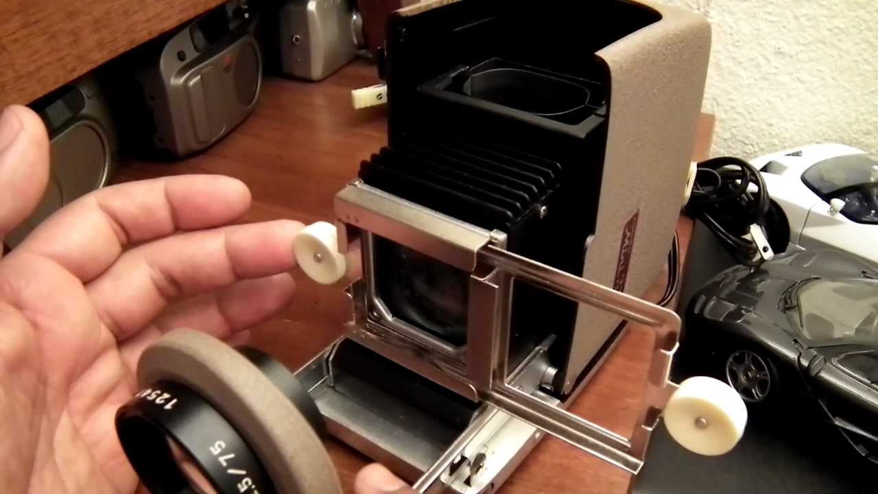 Minolta Mini 35. Proyector de slides