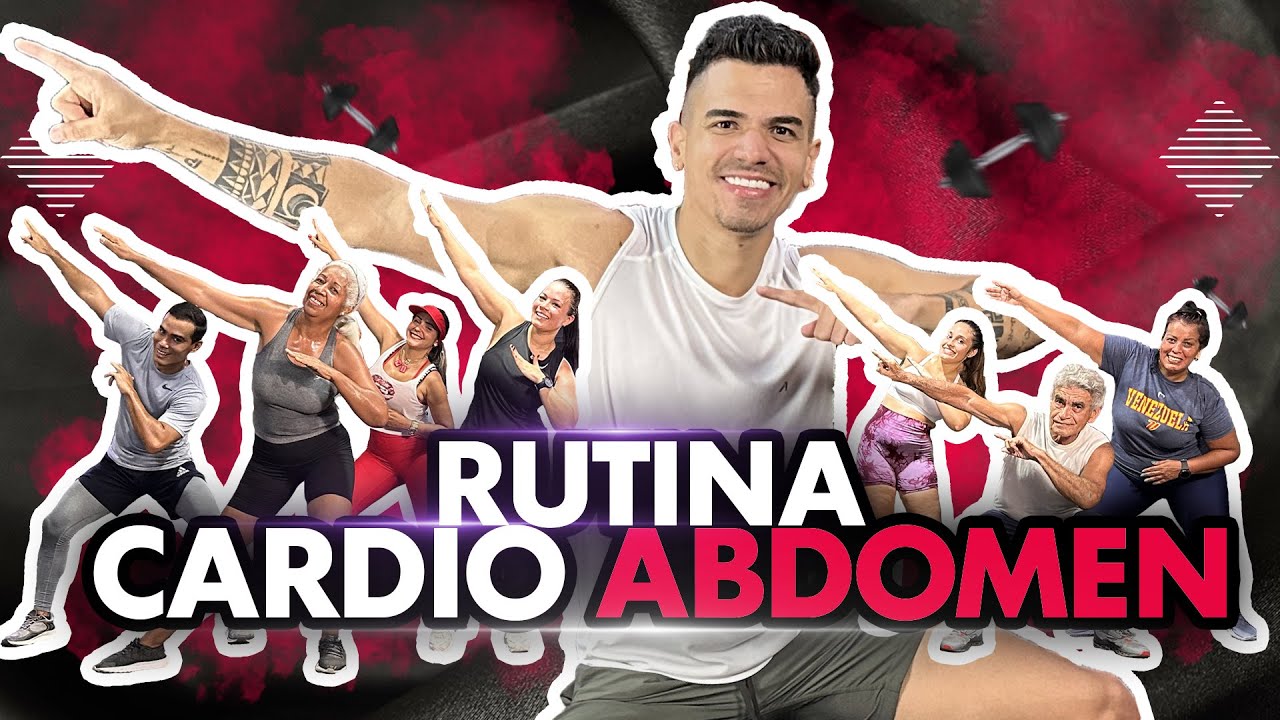 🔥 RUTINA de cardio para ADELGAZAR TODO EL CUERPO🔥CARDIO QUEMA GRASA SIN SALTOS