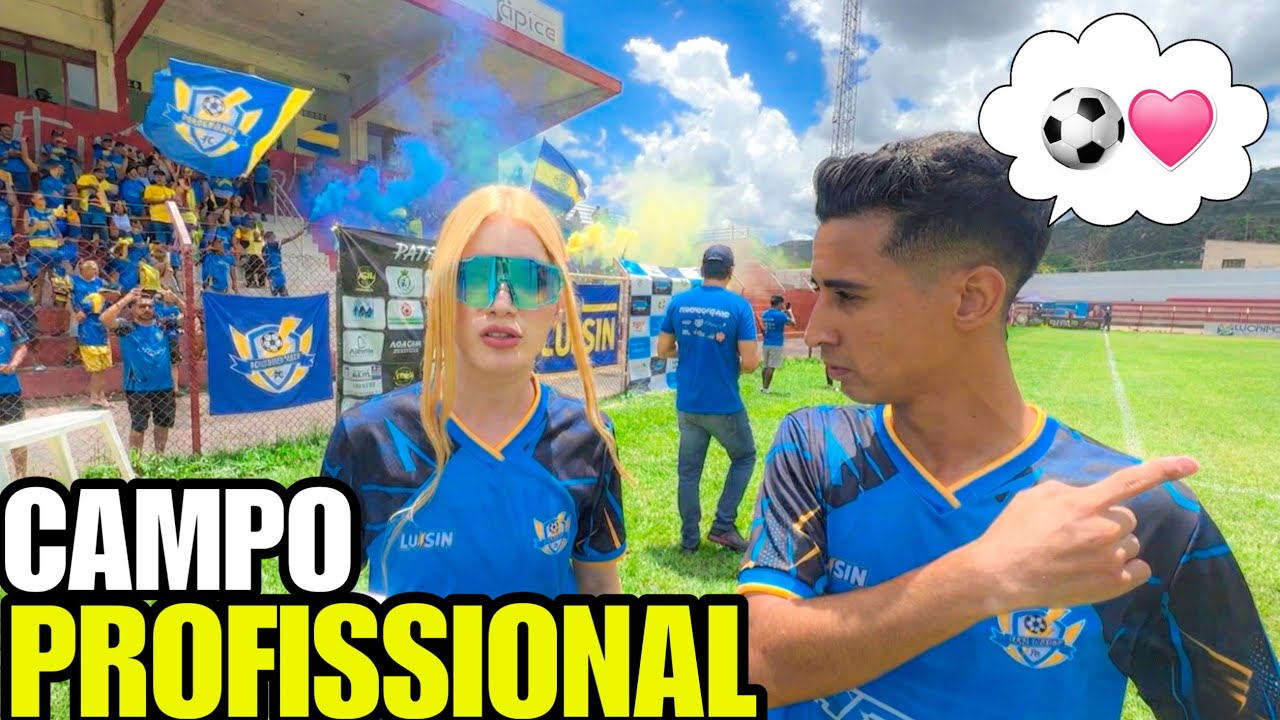 LEVEI A CRUSH NO ESTADIO PROFISSIONAL PARA ASSISTIR MEU JOGO 💘