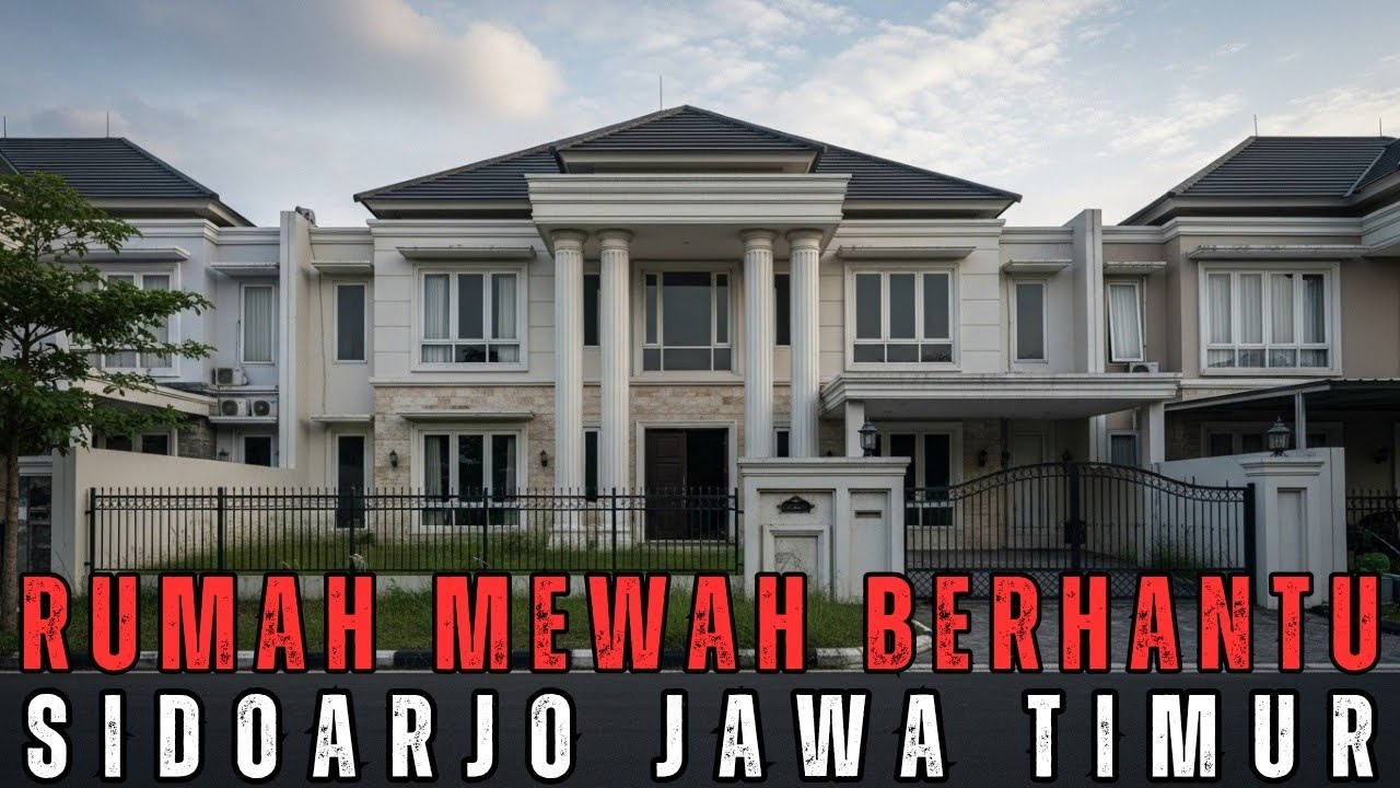 MERINDING !! KESAKSIAN HOROR TINGGAL DI RUMAH MEWAH BERHANTU PALING ANGKER SIDOARJO JAWA TIMUR