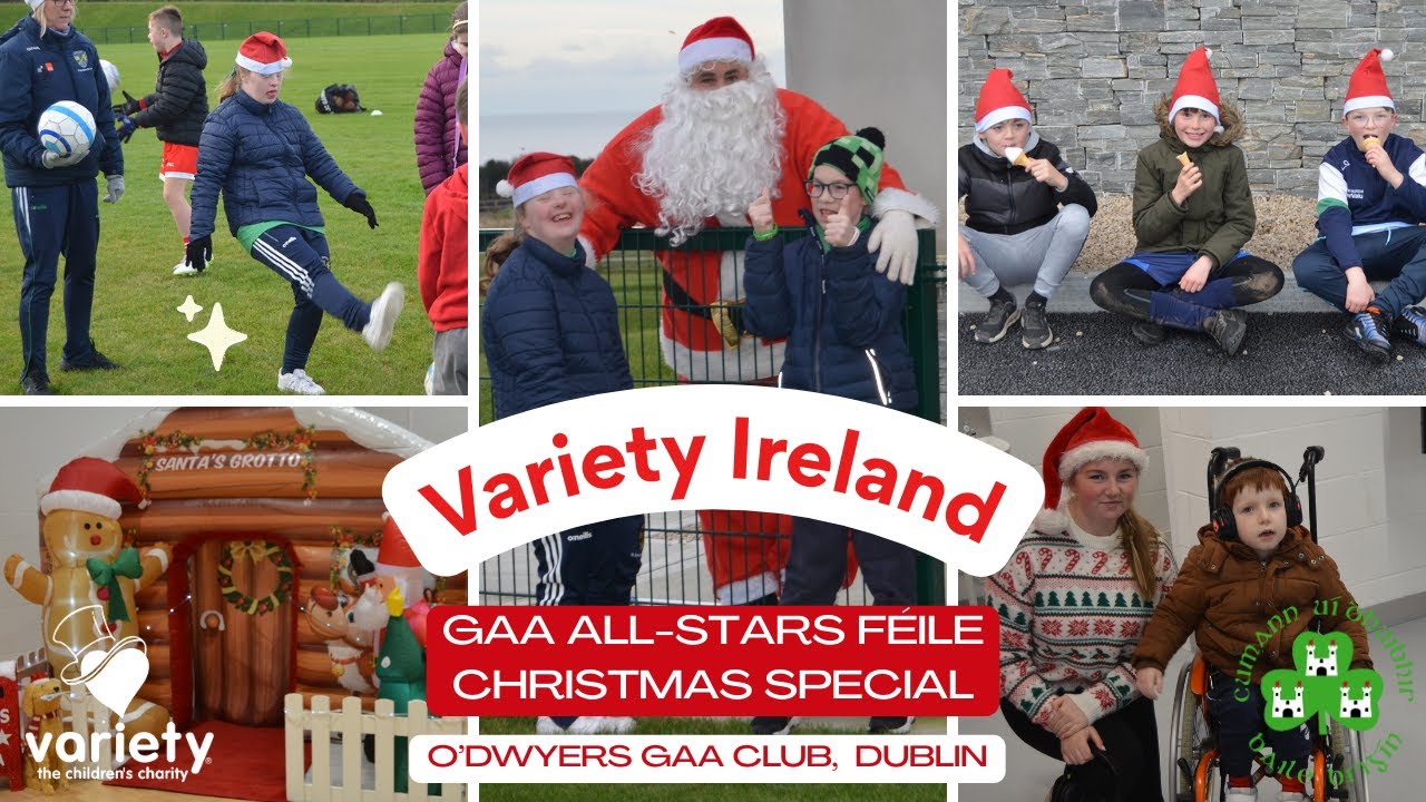 Variety Ireland O'Dwyers GAA Christmas All Stars Feile