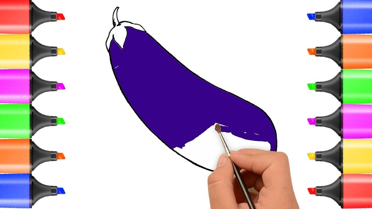 Vegetables coloring page | How to draw | Drawing and coloring  | Fantastic colouring pages