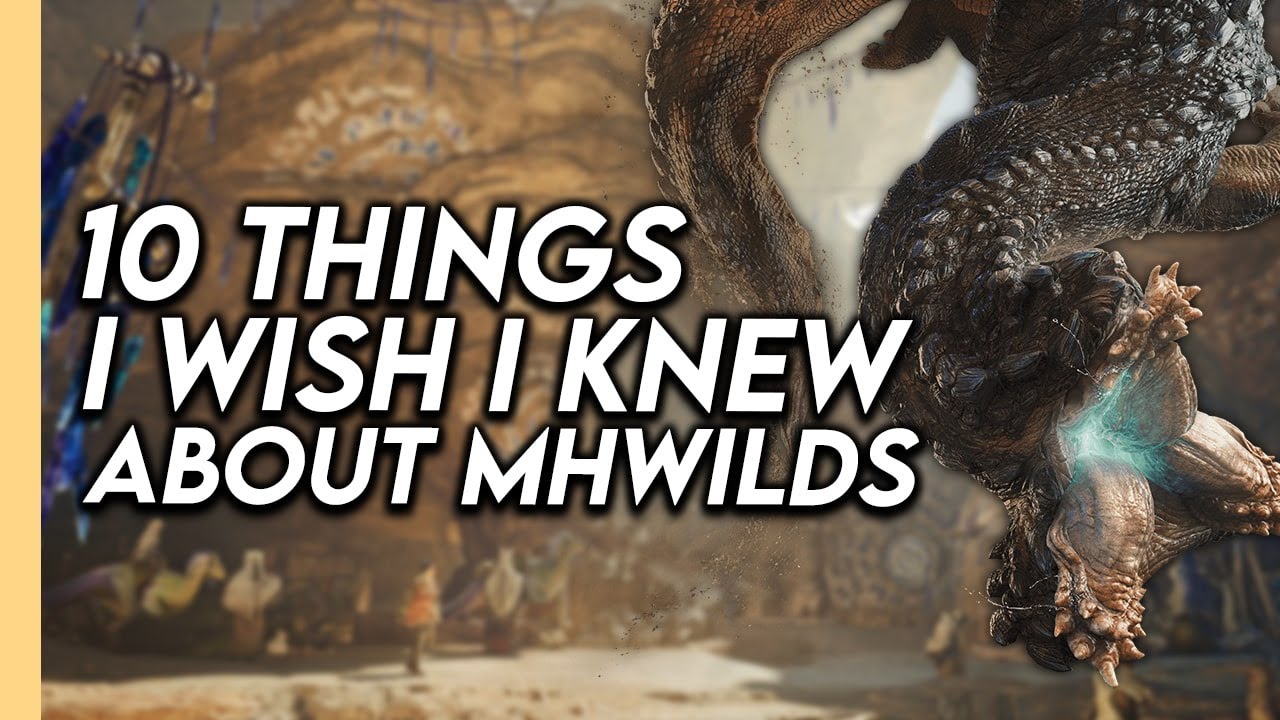 Monster Hunter Wilds | 10 Things I Wish I Knew Before Starting (Beginner Tips & Tricks)