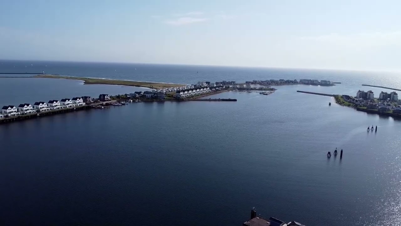 Port Olpenitz aus der Luft