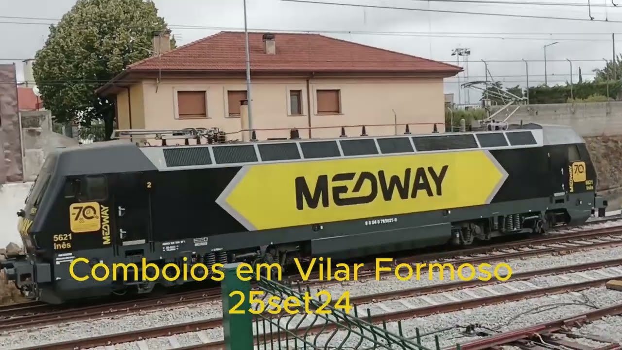 Comboios em Vilar Formoso - 25set24