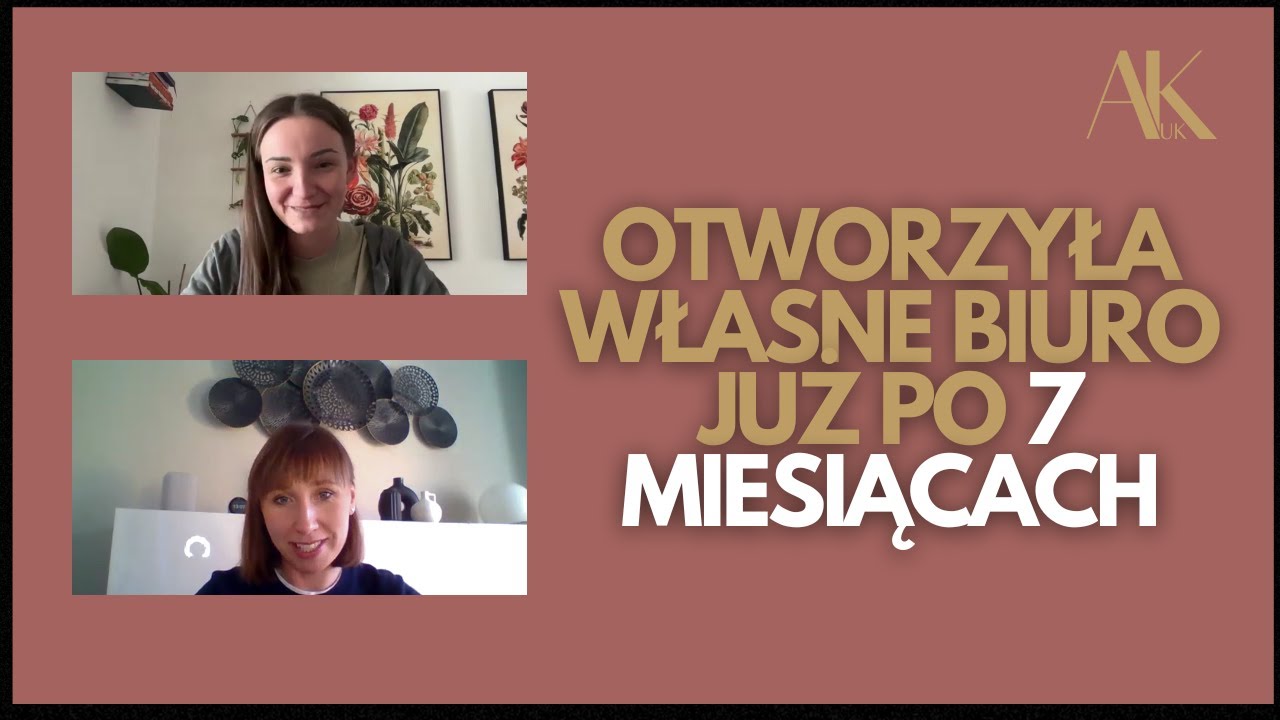 OTWORZYŁA WŁASNE BIURO KSIĘGOWE PO 7 MIESIĄCACH!