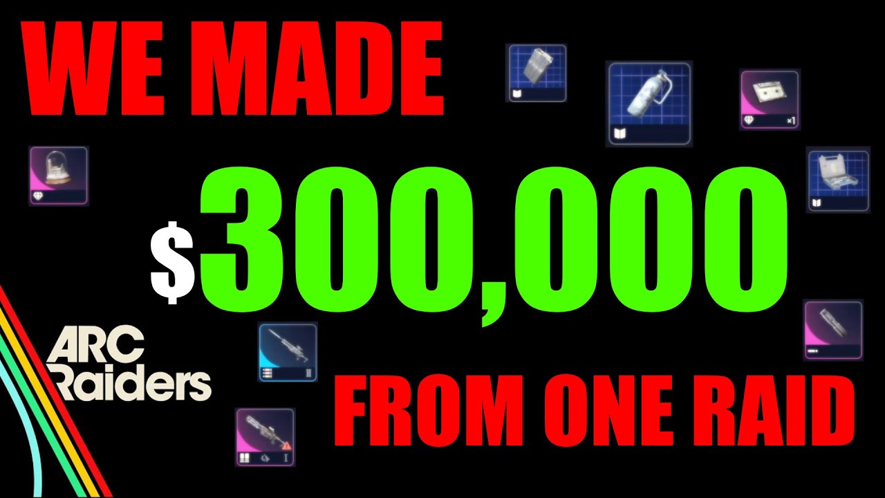 We Made $300,000 in ONE Raid on Buried City | Arc Raiders