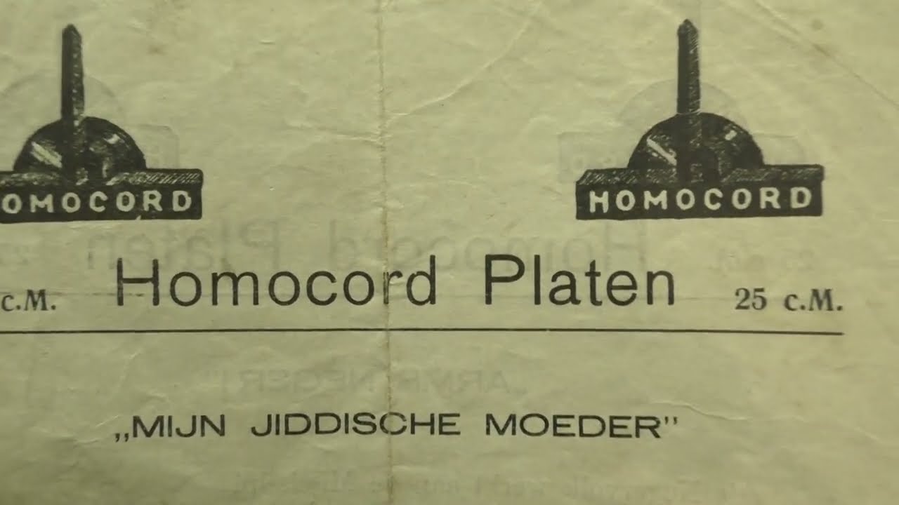 Kees Pruis: My Jiddische Memme. (1930).
