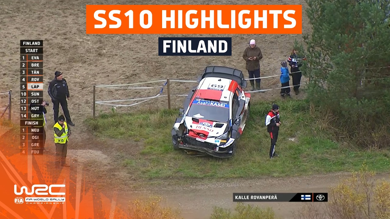 SS10 Stage Highlights | WRC Secto Rally Finland 2021