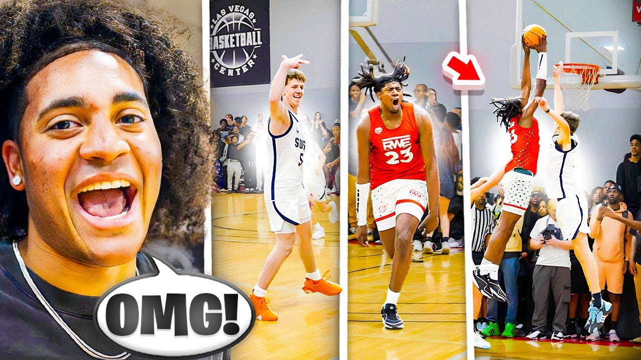 MY AAU TEAM DUNKED ON THEM 5 TIMES IN ONE GAME! (Las Vegas Game 2)