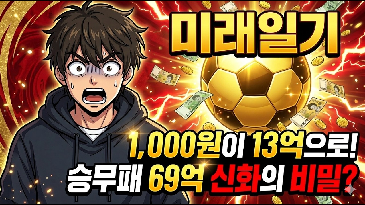 천 원이 13억으로? 승무패의 충격적인 비밀과 역사