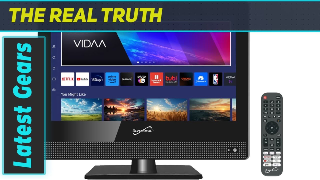 Supersonic SC-1520VTV Smart TV: The Ultimate Portable Entertainment Companion