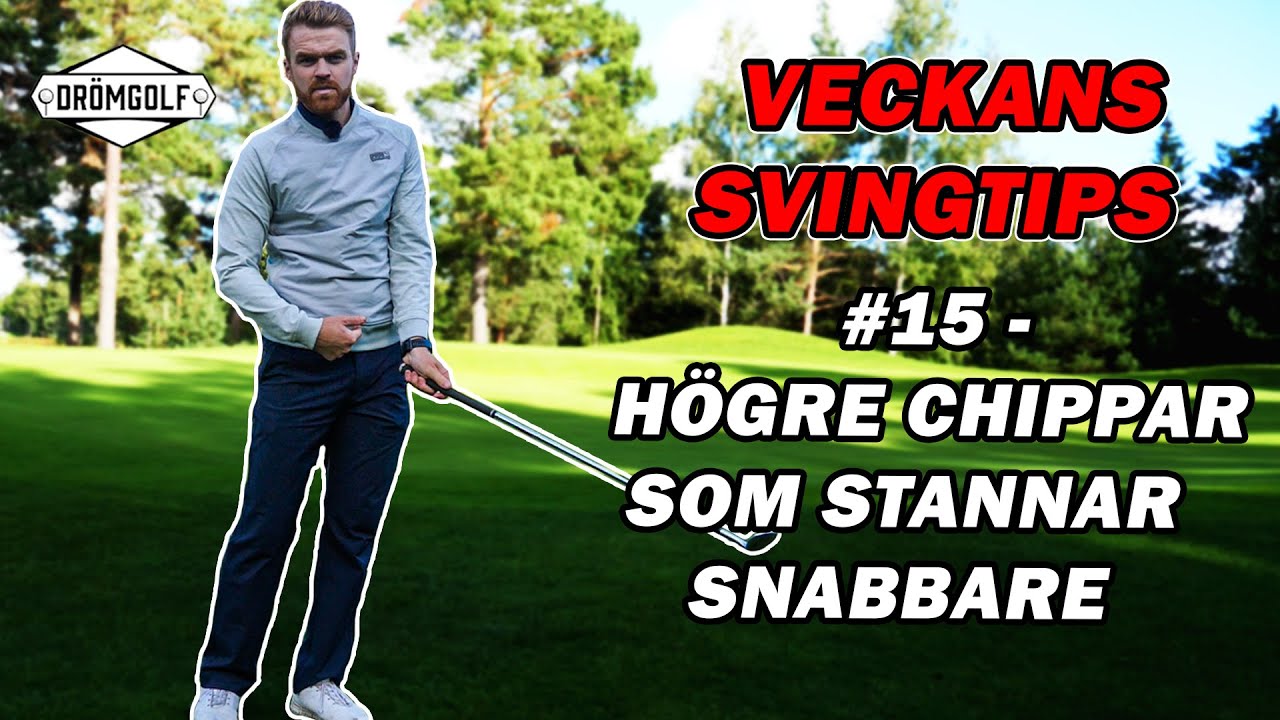 H&ouml;gre Och Mjukare Chippar Som Stannar Snabbare | Veckans Svingtips #15 | MJ Acad.