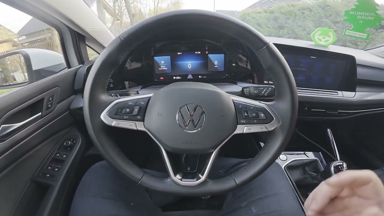 Comment régler la durée de l'éclairage de sortie sur la Volkswagen Golf VIII (2019 - now)