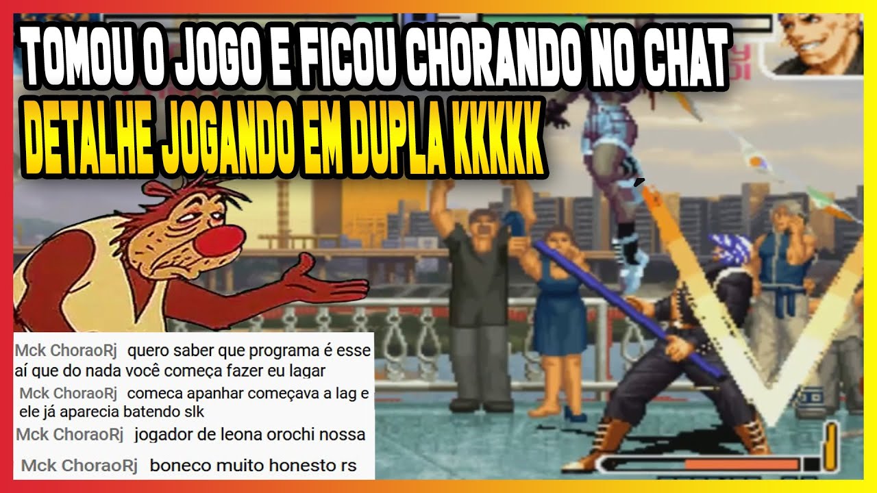 ►FUI ACUSADO DE PROVOCAR LAG NA PARTIDA OPONENTE JOGANDO NA DUPLA E FICOU PISTOLA NO CHAT KKKKKKKKKK