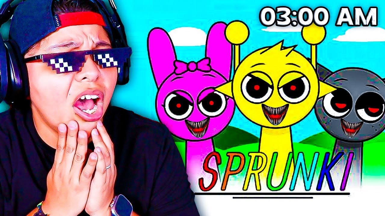 NO DEBÍ JUGAR SPRUNKI A LAS 3:00 AM 😰 | El juego maldito de música… | Pathofail