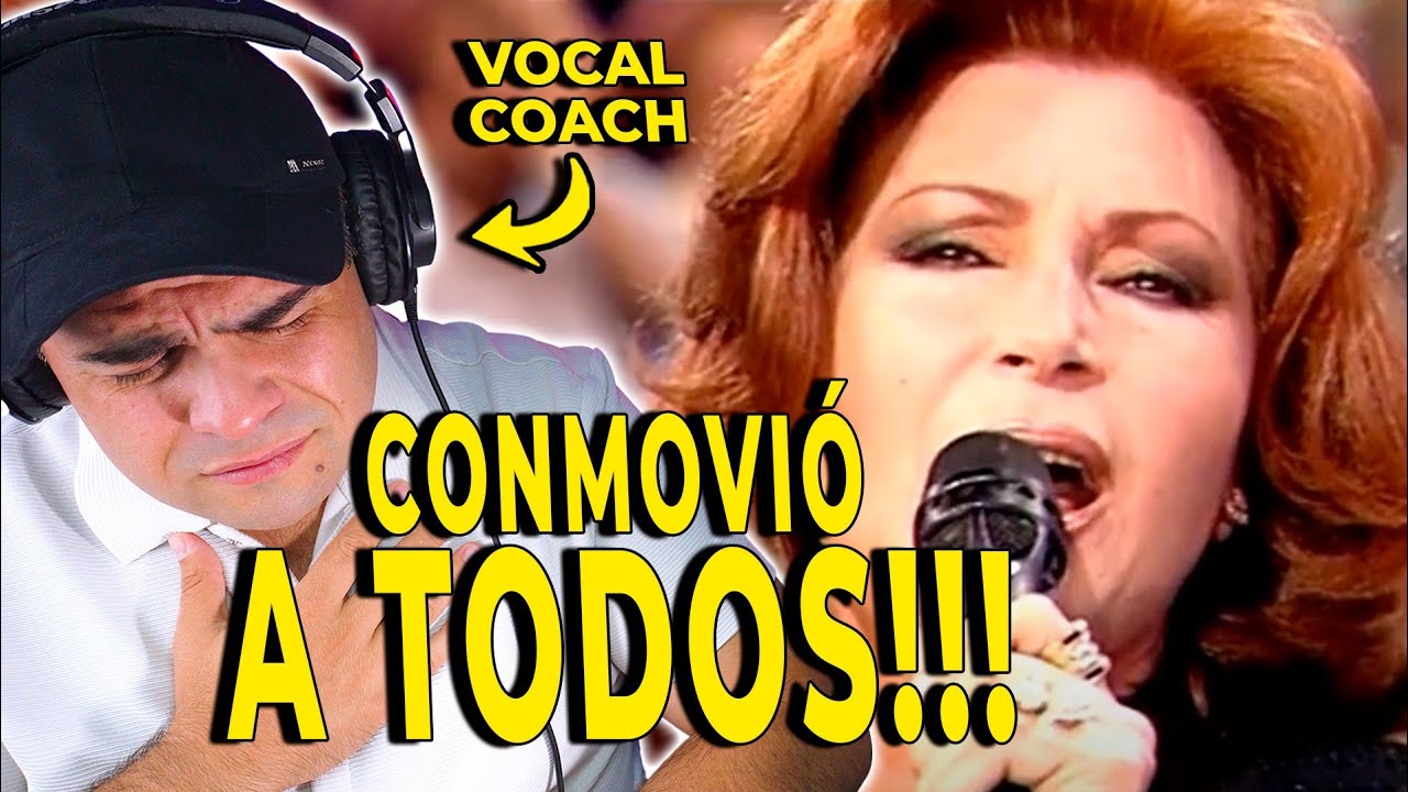 ROCIO JURADO me derrite!!! | Se nos rompió el amor (VIVO) | Reacción y Análisis de Vocal Coach