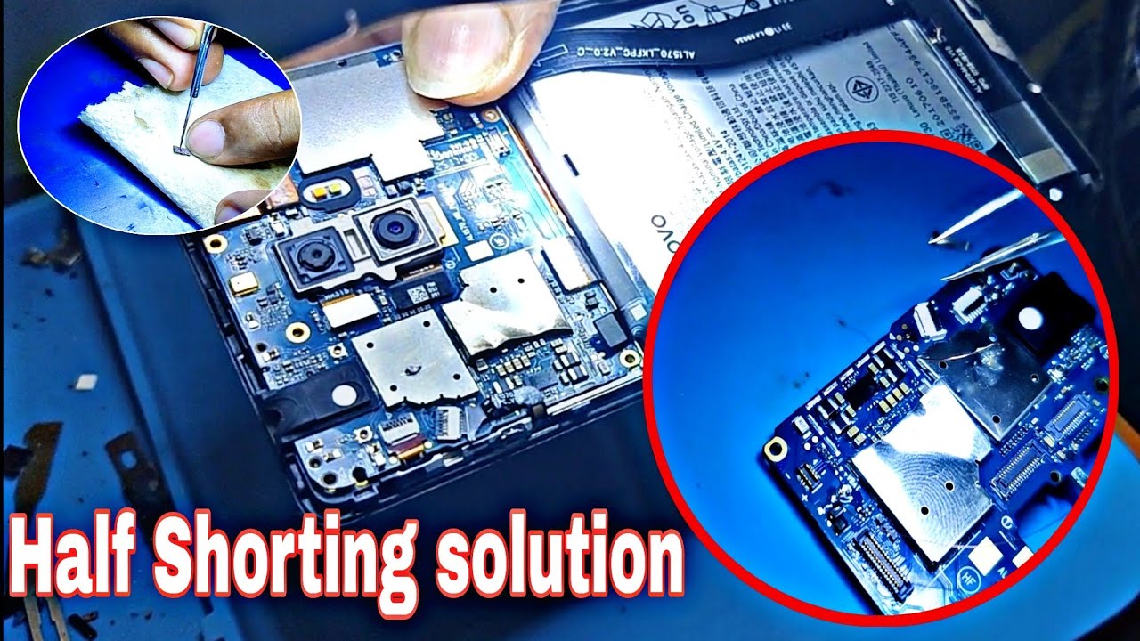 Lenovo k note 8 dead, hang on logo, auto restart problem, half shorting solution.