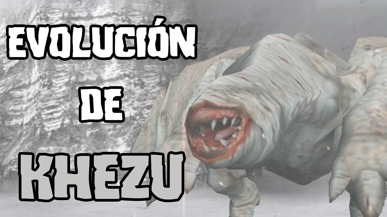 Evolución de Khezu | Monster Hunter