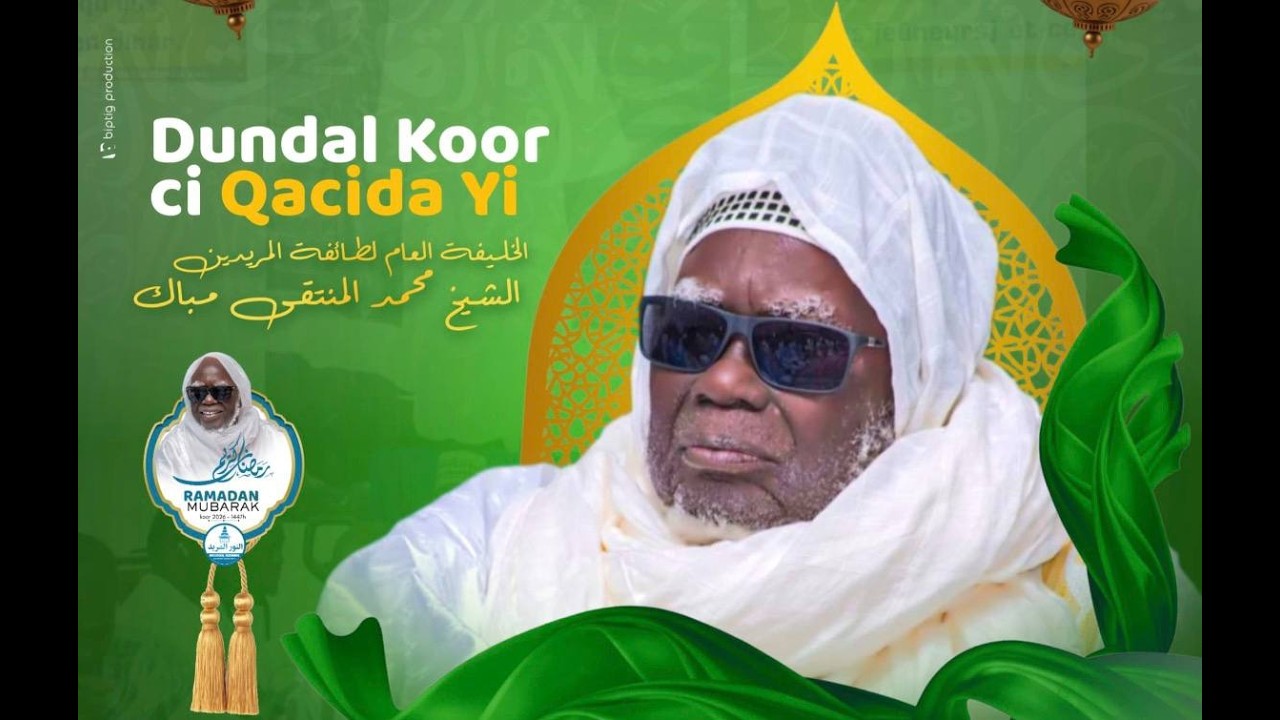 🔴EN DIRECT Touba: Al Mashrabuç-Çâfî minal manbahish-Shâfî Vivification du mois de Ramadan 1447h-2026