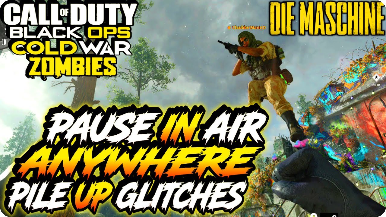 Cold War Zombie Glitches: Insane Pause In Air Anywhere Zombies Glitch Method - Die Maschine Glitches