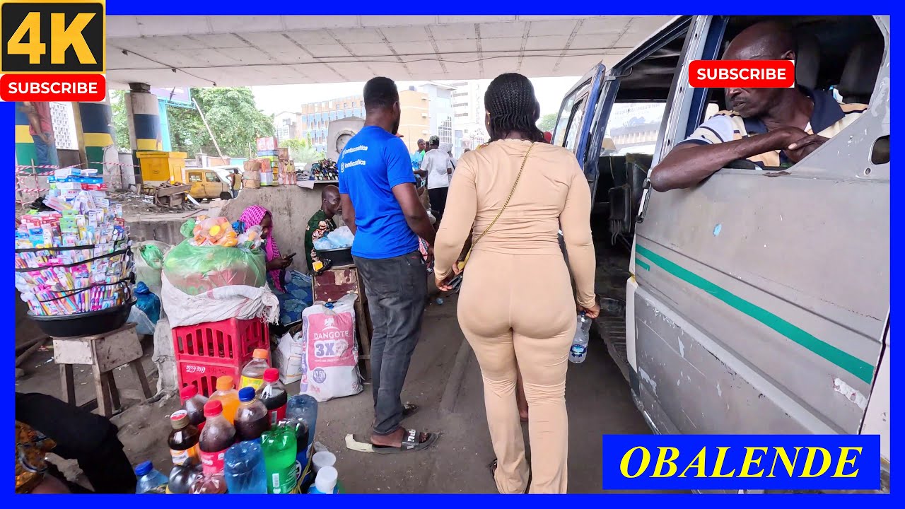 🇳🇬OBALENDE- Obalende Rd,  Keffi St, Awolowo Rd, St. Gregory College Rd, LAGOS - NIGERIA- 4K WALK