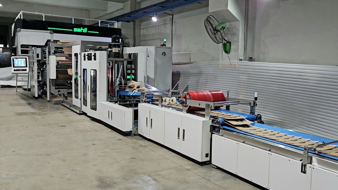 E commerce Paper Mailer Bag Machine. Speed: 300Bags/min.  | Ecommerce Paper Bag Making Machine