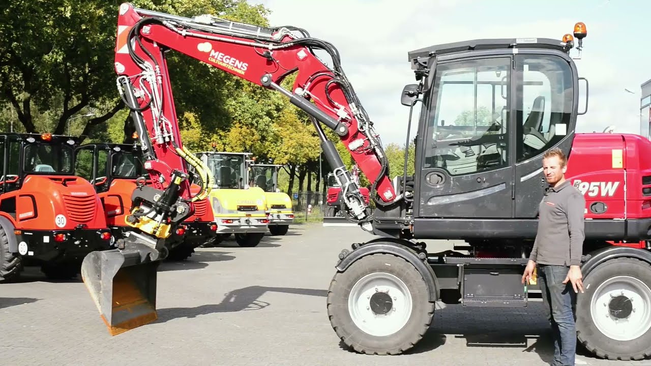 Yanmar B95W wielkraan