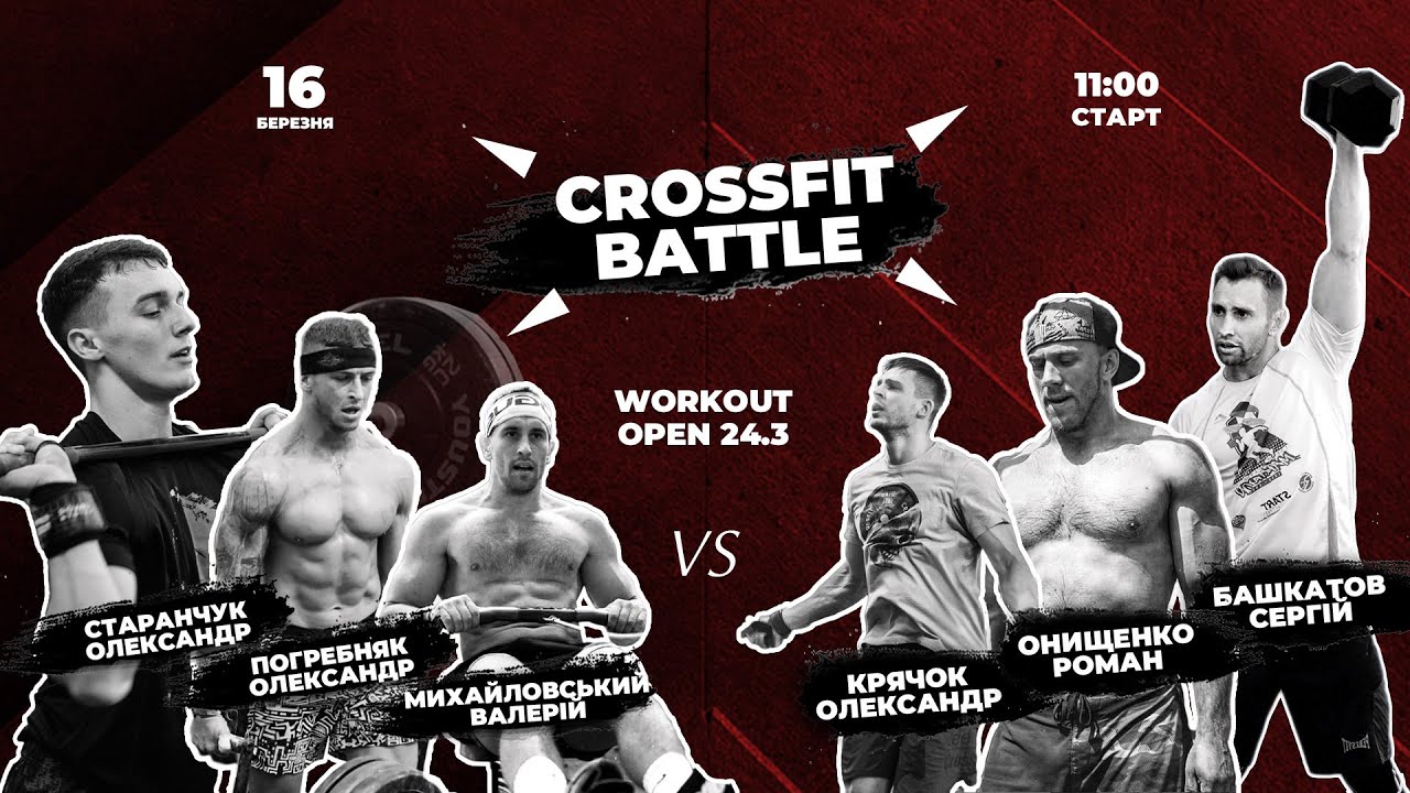 CROSSFIT BATTLE WORKOUT OPEN 24.3 by T11CF