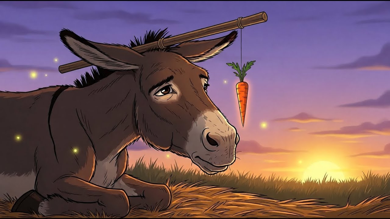 Притча об Ослике и Морковке. Когда награда — не то, что кажется...