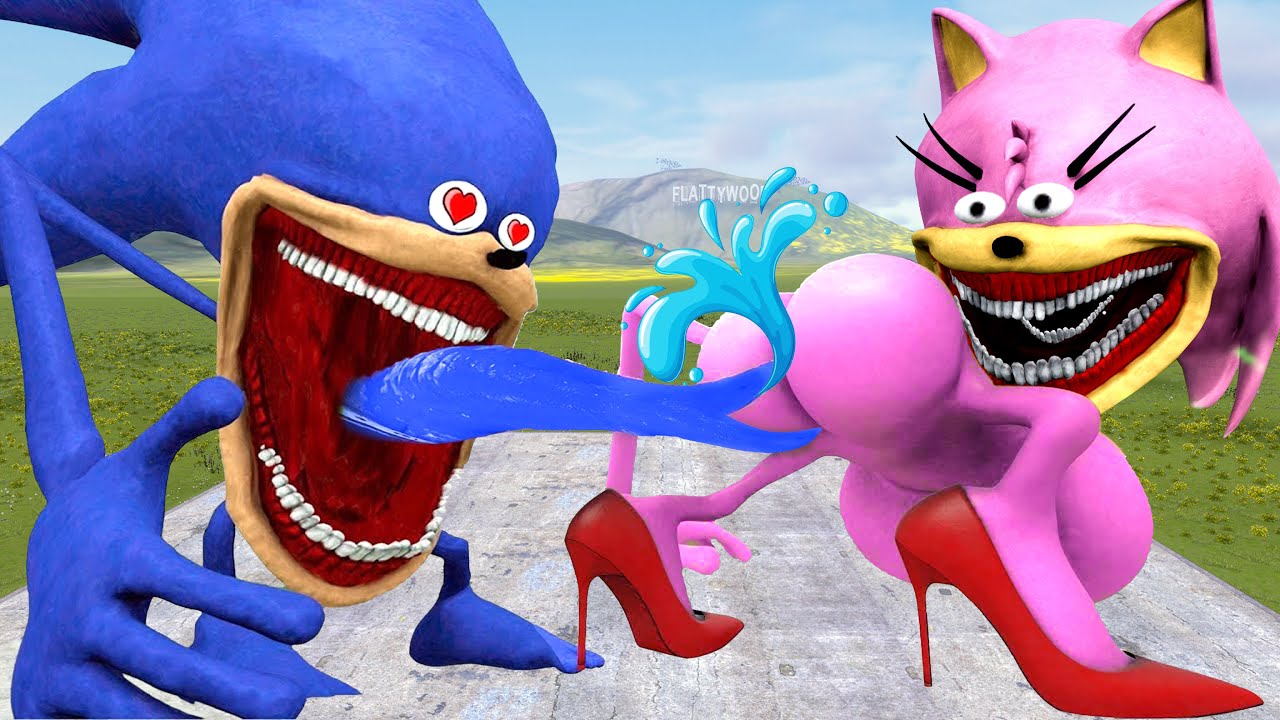 ALL EVOLUTIONS OF SONIC EXE TAPES AND SPRUNKI SIMON HORROR WHO WILL WIN?In Garry's Mod