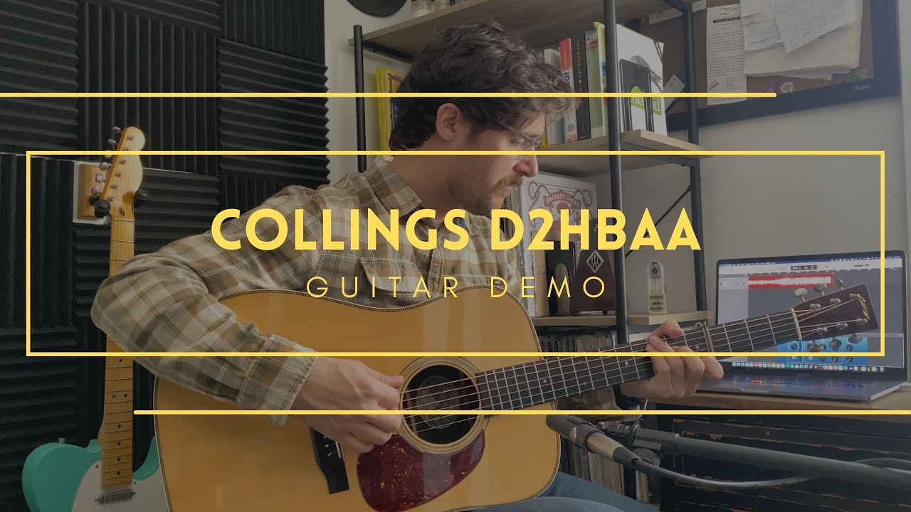 Unbelievable Sound! This 1995 Collings Brazilian Rosewood (D2HBaA) Guitar Will Blow Your Mind!