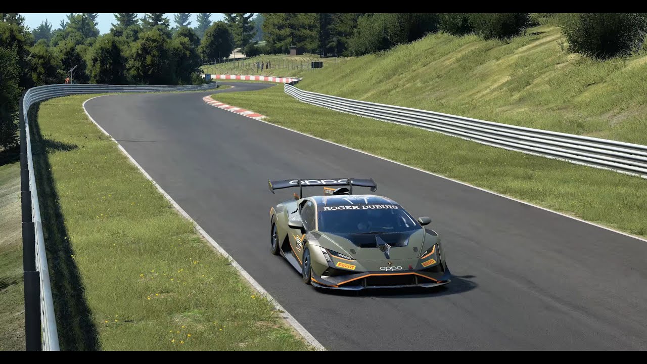 Assetto Corsa EVO 0.4 - Nordschleife - Testing New Wheel ( Moza R12 V2 ) - One Round + Replay - 4K
