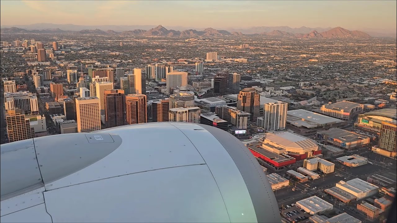Beautiful day to fly: SEA-PHX