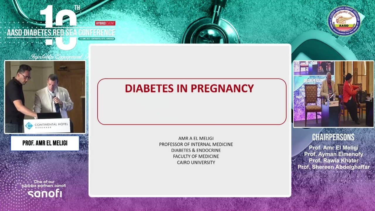 Diabetes In Pregnancy/  Prof Amr Elmeligi