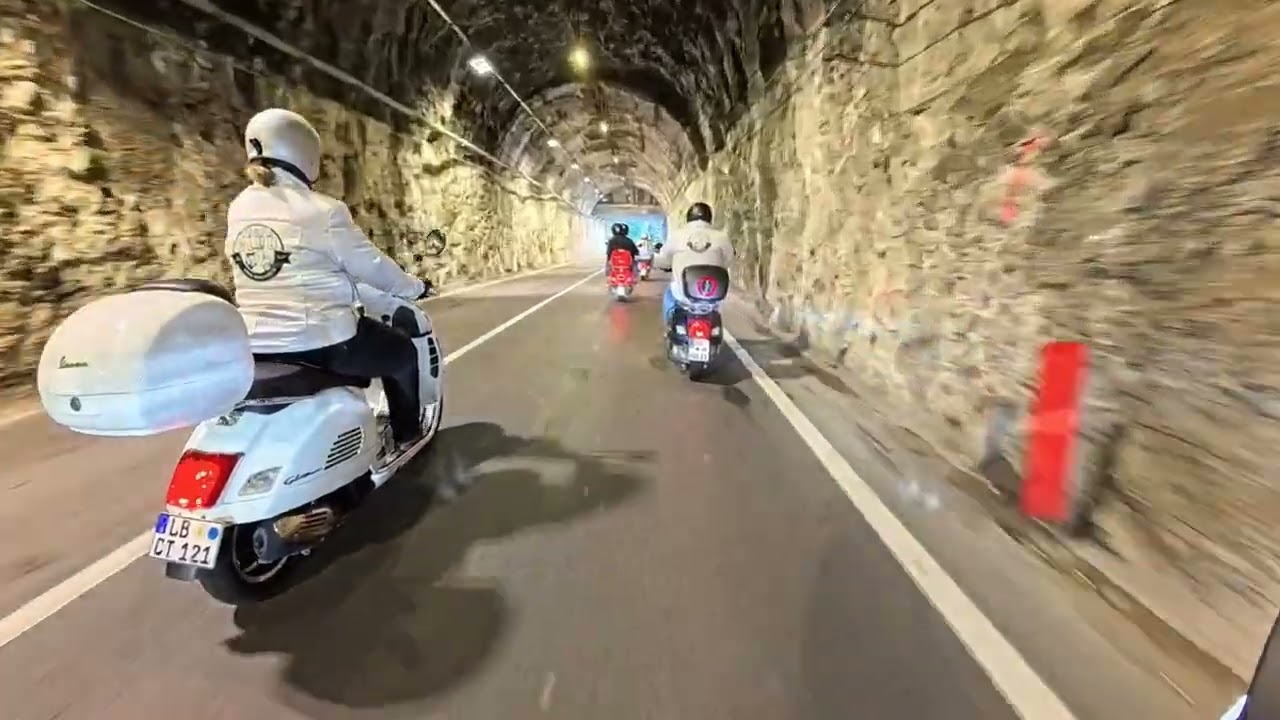 Lago de Garda mit der Vespa 2025 Teil 1