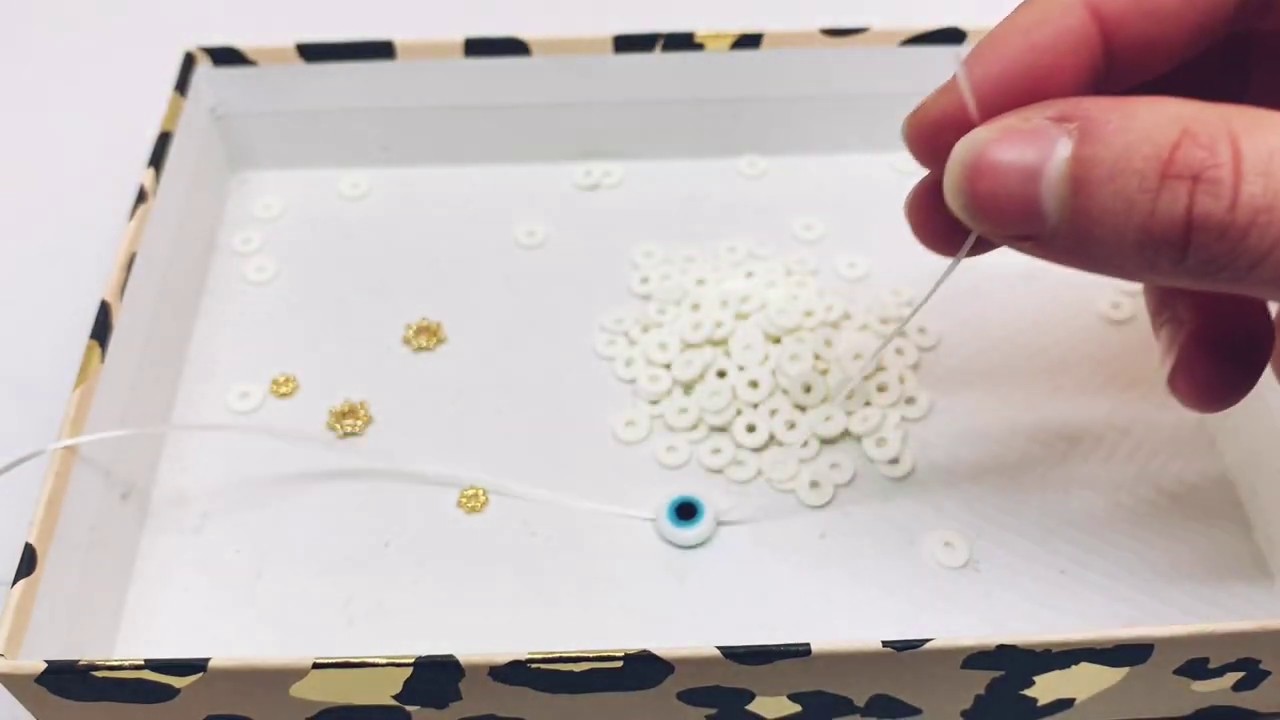 DIY Bracelet en perles heishi