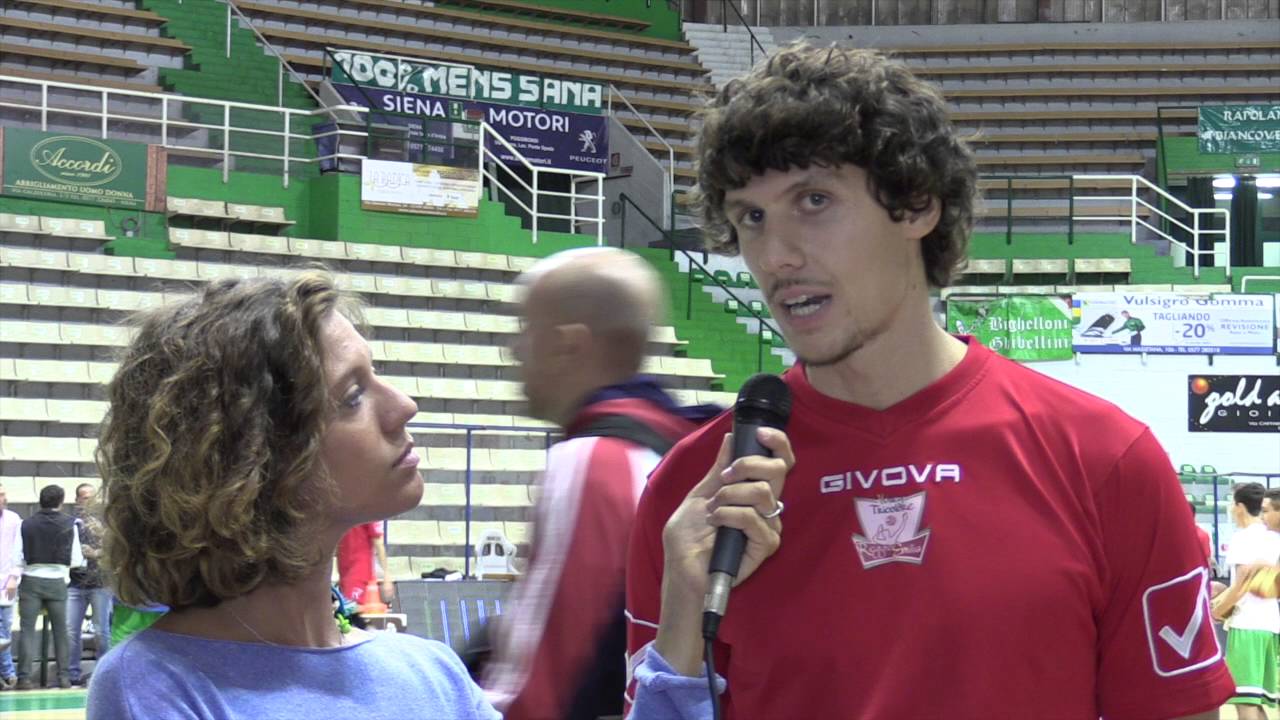 Palasport PalaEstra Siena: Andrea Colnago intervista Dolfo e Morgese