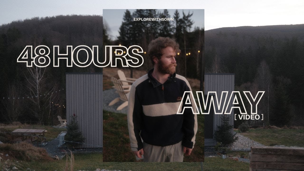 I Spent 48 Hours in a Tiny House | Slow living | Silent Video