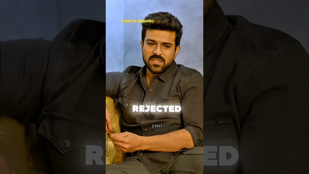 Ram charan Rejected by his wife 😱😱 || #ramcharan #gamechanger #shorts