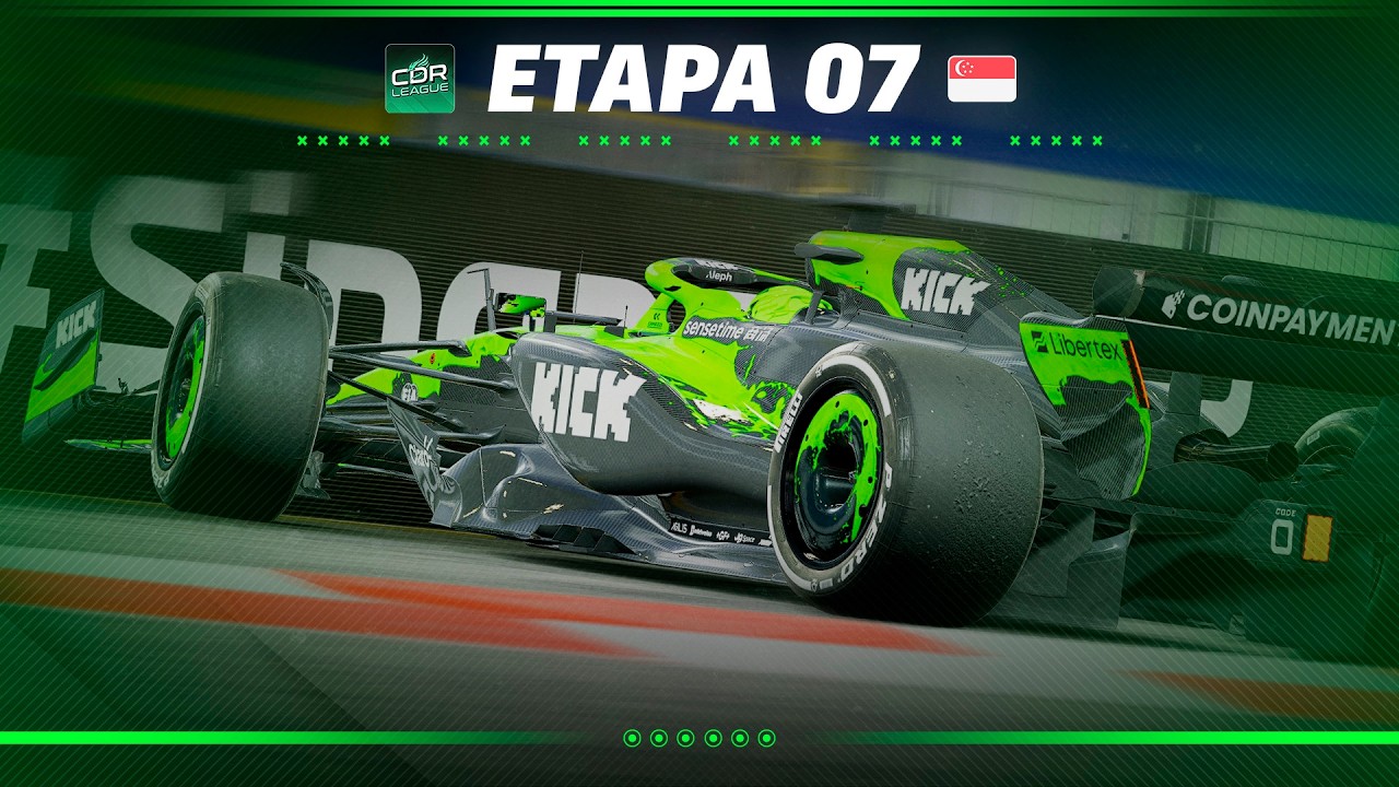 Mais Uma?! - CDR League A1 14ª Temporada - 7ª Etapa GP de Singapura (Highlights)