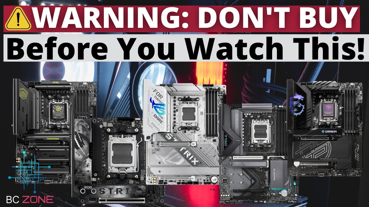 The Best X870 Motherboards (Fall 2025) ✅ (TOP 5)