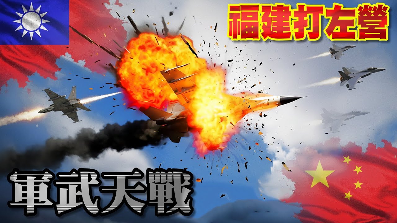 福建號對決左營號！解放軍最新最大航母實戰台海 戰況全面升級 空警600，殲15飛鯊出動！標二對上鷹擊！左營艦竟能硬撼福建號，殲35也要出來！共軍決戰台艦，究竟誰主存亡?! 》軍武天戰