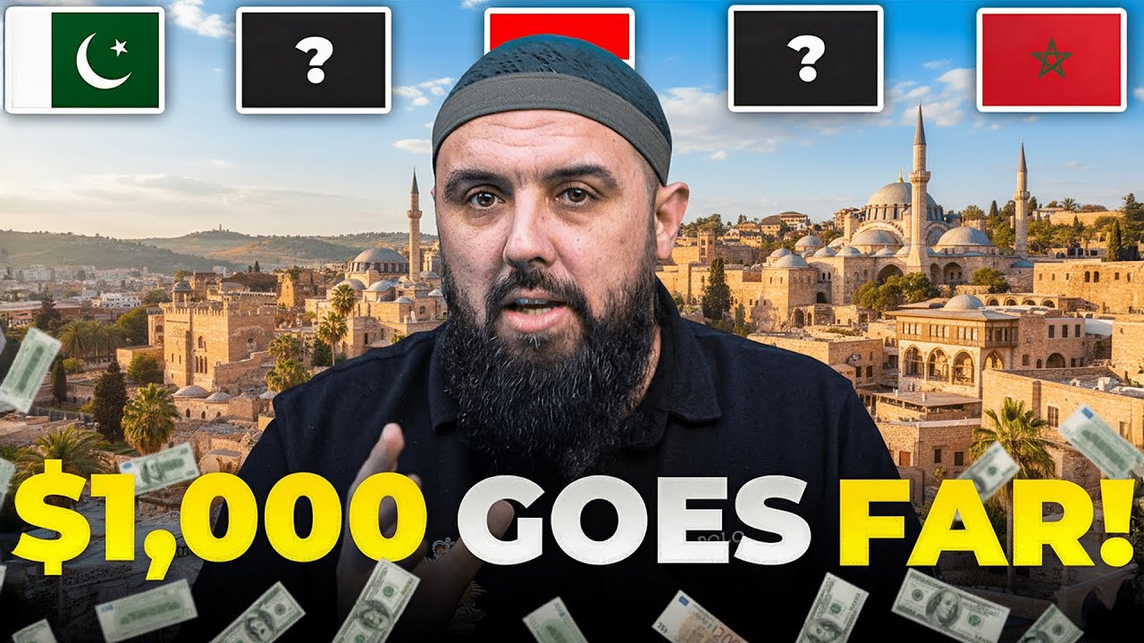 5 BEST Muslim Countries To Live On $1,000 Per Month