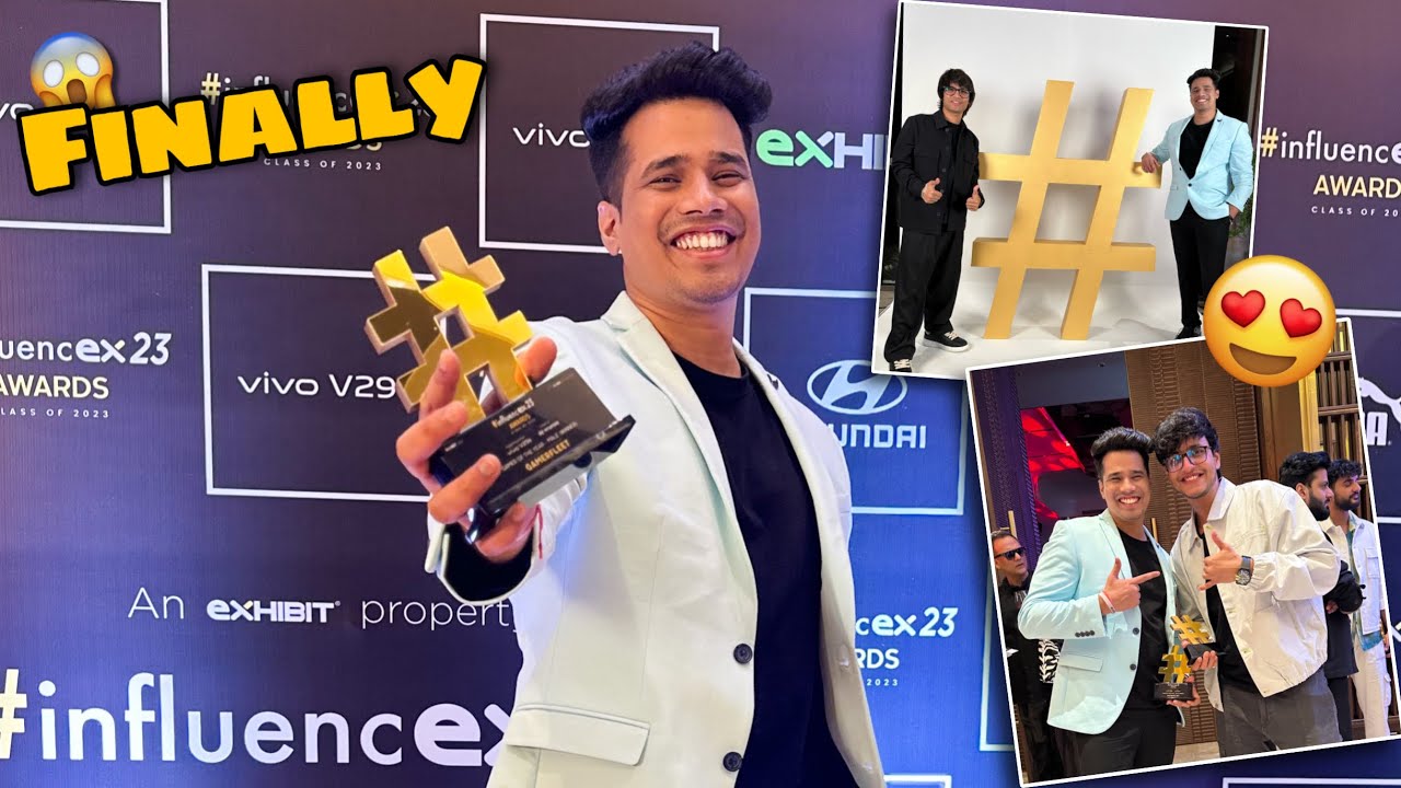 FINALLY WON "GAMER OF THE YEAR" AWARD 😍