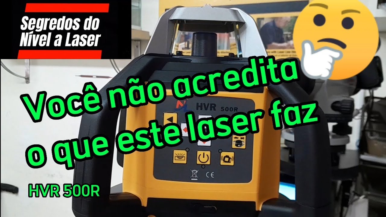 Tutorial -  para que serve tantas teclas?  Laser HVR 500r