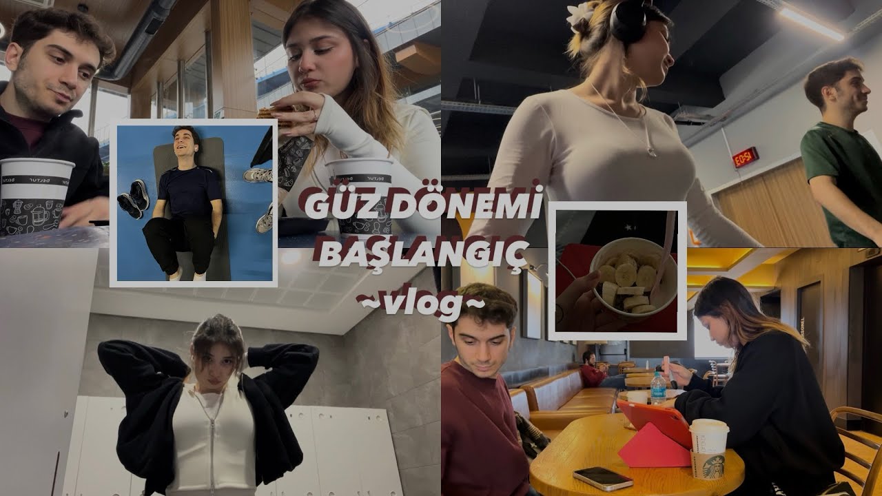 ÜNİVERSİTE BAHAR DÖNEMİ İLK HAFTA VLOG|SPORA BAŞLADIK|DERS ÇALIŞMA VLOG #diş #spor #yks2025